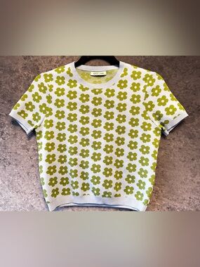 Sandy Liang Flower Top